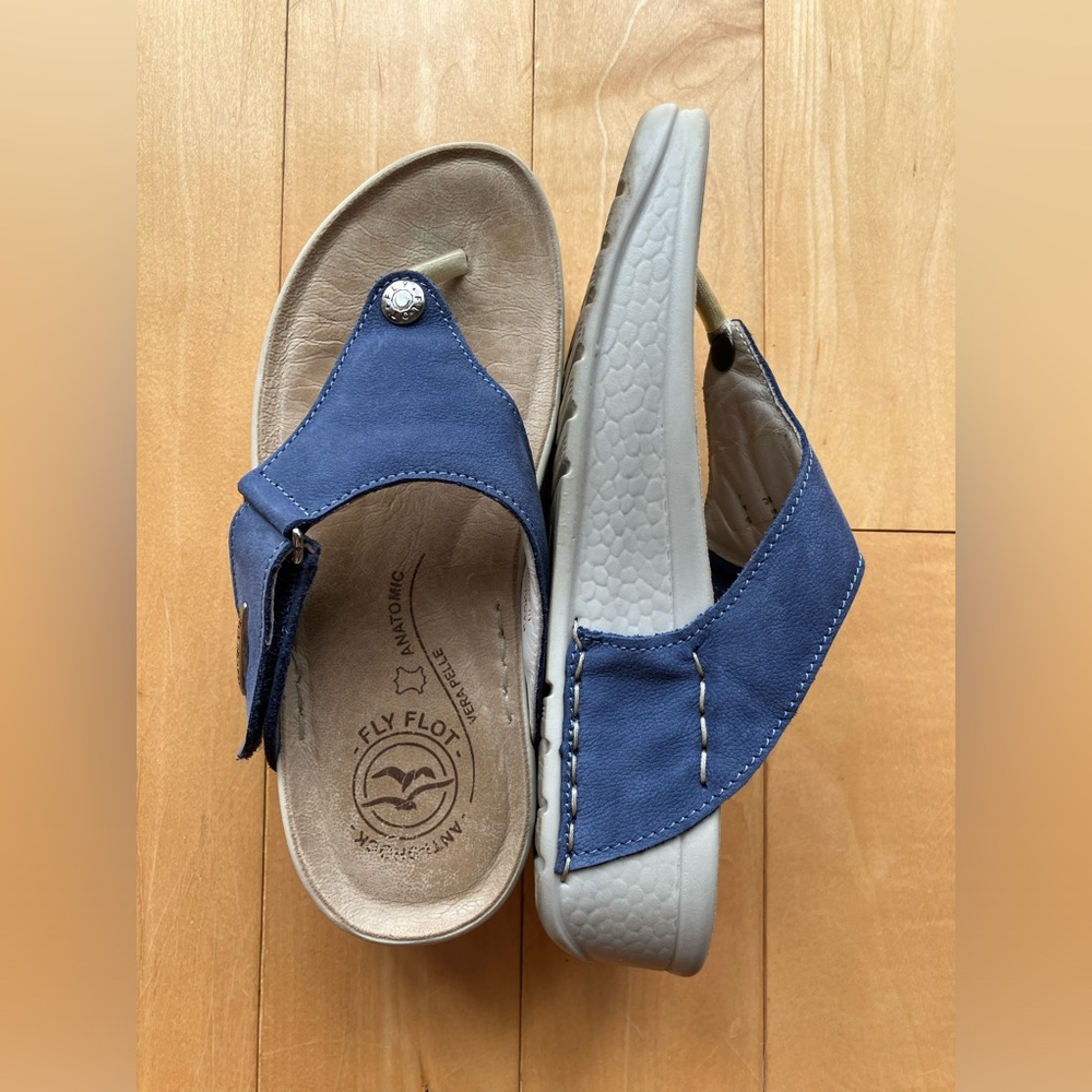 Fly Flot leather sandals